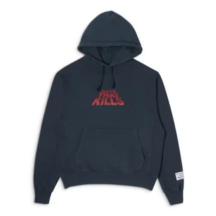 Gallery Dept Atk Logo Navy Hoodie