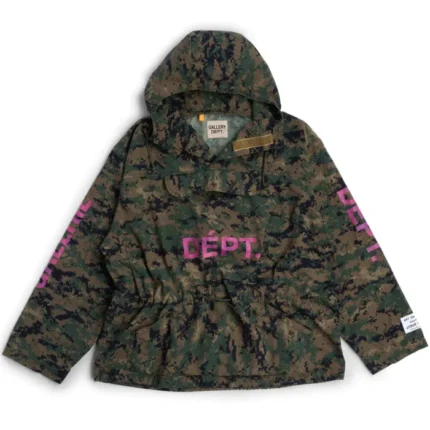 Gallery Dept Hoodie Digital Camo Anorak