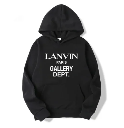 Gallery Dept Lanvin Black Hoodie