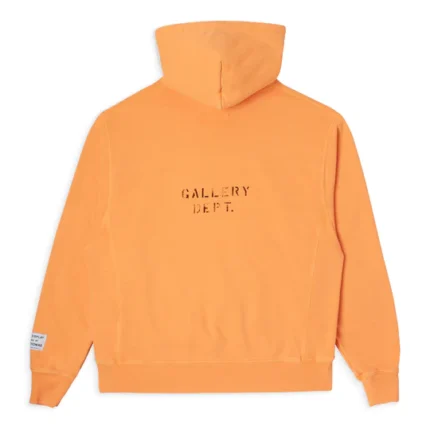 Gallery Dept Logo Orange Hoodie