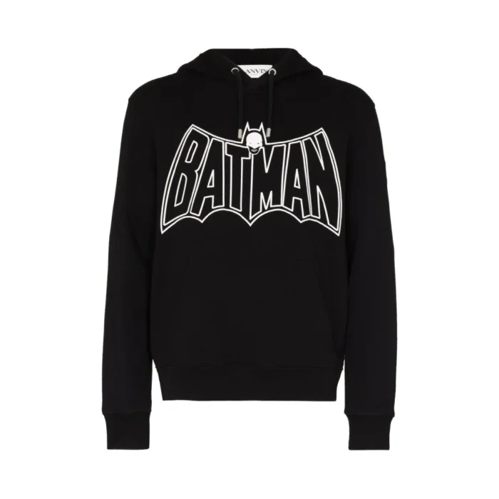 Lanvin Batman Black Logo Hoodie