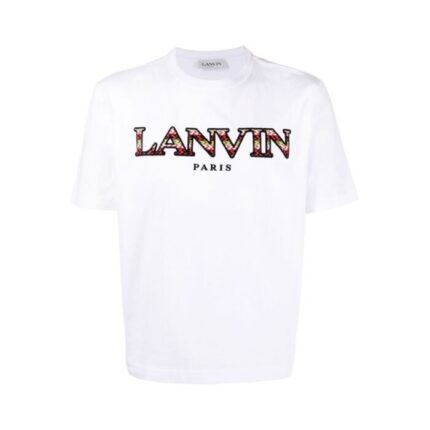 Lanvin-Classic-Curb-T-Shirt-White