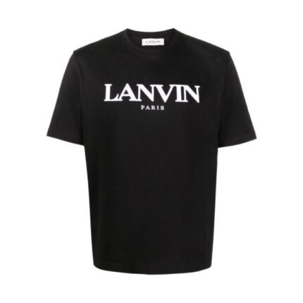 Lanvin-Paris-Logo-Print-T-Shirt