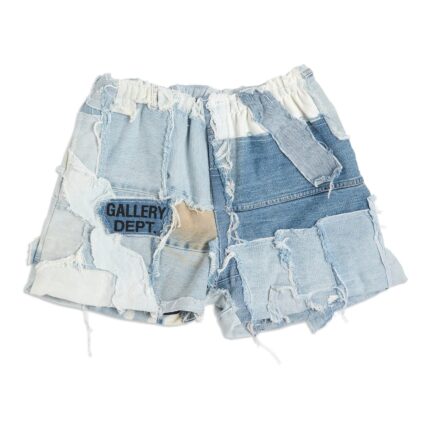 PATCHWORK-DENIM-ZUMA-SHORTS