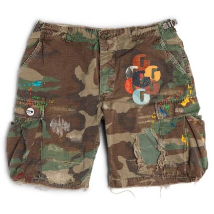 G-PATCH-WOODLAND-CAMO CARGO-GD-SHORTS